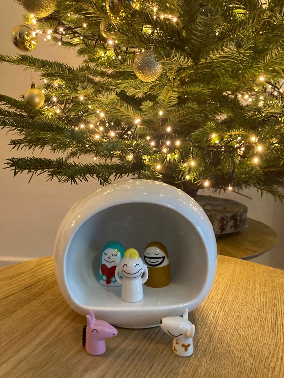 Alessi Presepe Porseleinen Kerststal