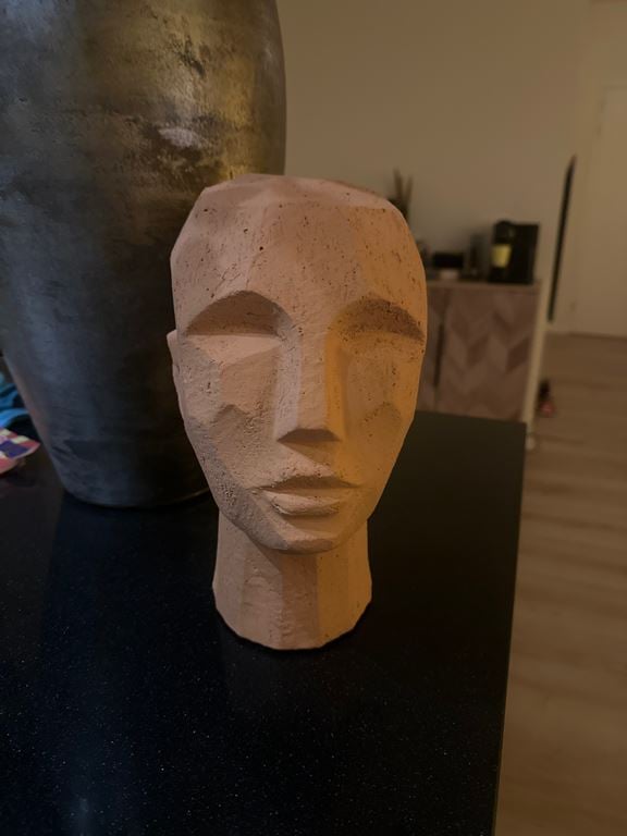 HKliving Abstract Hoofd Sculptuur