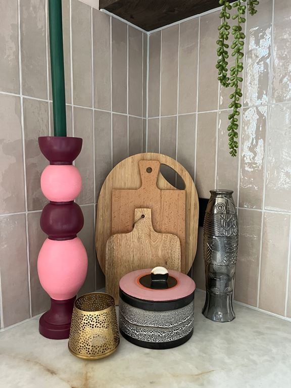 	HKliving 70's Cookie Jar Voorraadpot Ø 17 cm - Disco