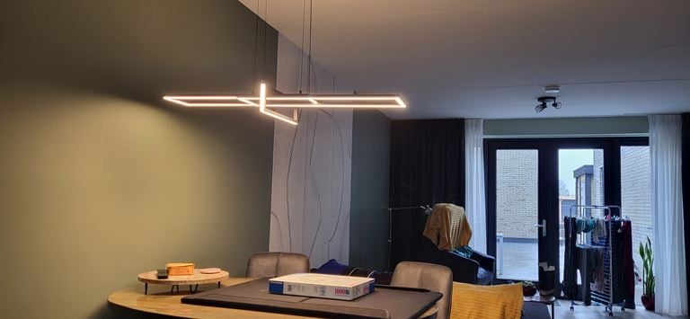 Trio Leuchten Salinas Hanglamp SMD LED 34W Zwart