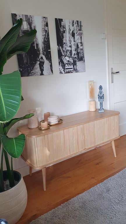 Zuiver Barbier Dressoir - Donkerbruin