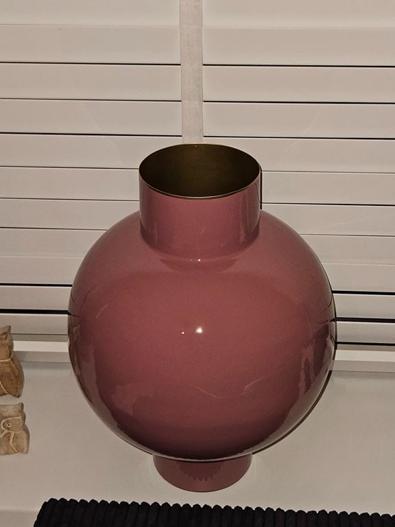 Pip Studio Metal Vaas H 40 cm - Okergeel