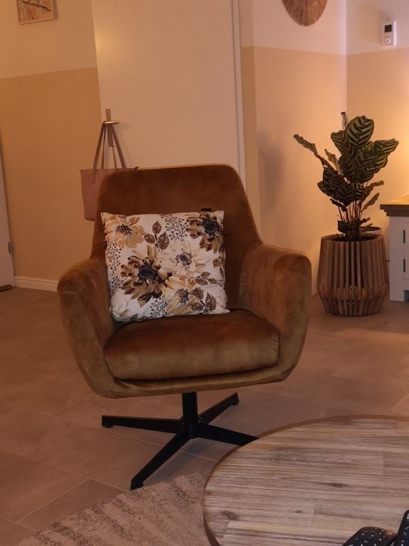 by fonQ Edgar Fauteuil Draaibaar - Cognac
