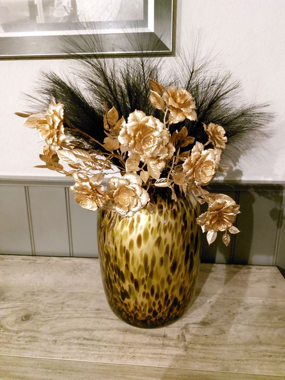 Vase The World Artic Cheetah Vaas M
