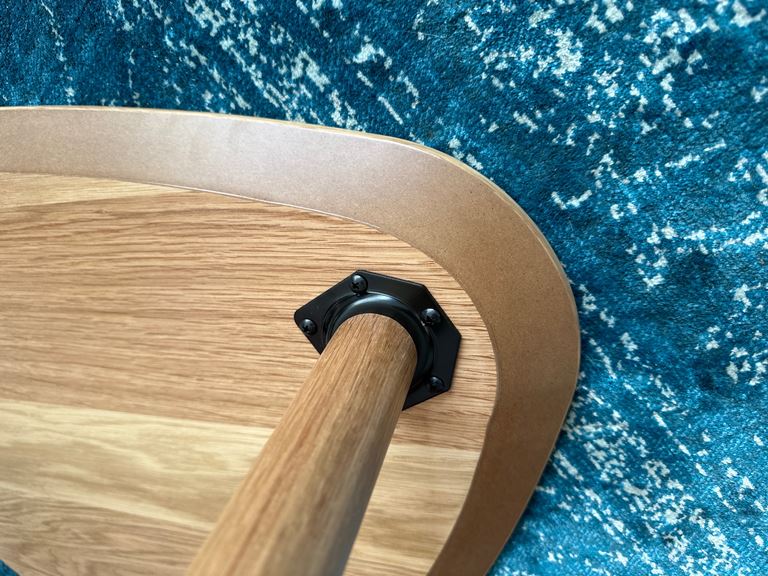Giga Living - Salontafel Eikenhout Driehoek - Set van 2 - Naturel
