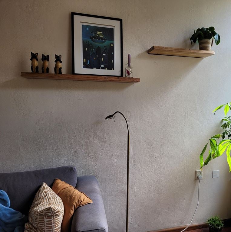by fonQ  Luuk Wandplank - B 90 cm