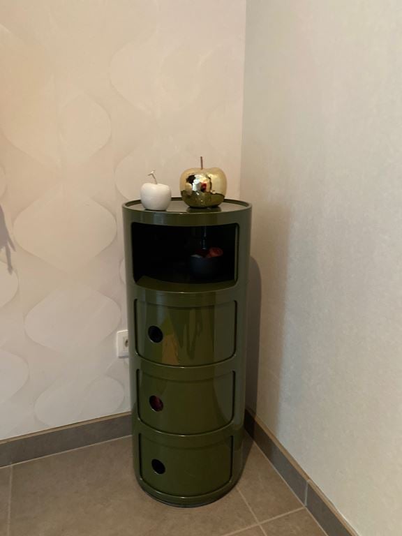 Kartell Componibili Kast - 4 Modules - Mosgroen