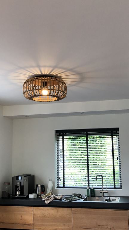 Brilliant Woodrow Plafondlamp - Ø 50 cm 
