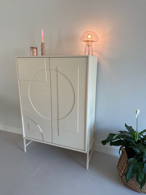 Zuiver Faces Opbergkast - Beige
