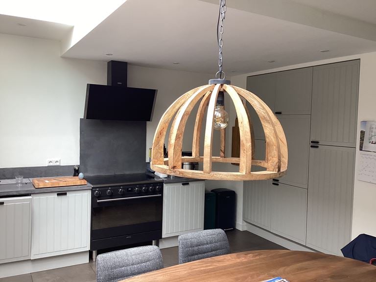 by fonQ  Rico Hanglamp - Ø 60 cm - Mango Naturel