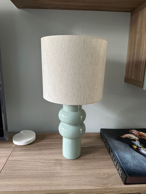 by fonQ Bubbly Tafellamp - Sage Blue