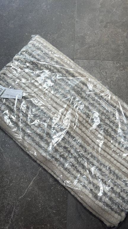 Heckett Lane Badmat Solange - 70x120cm light grey