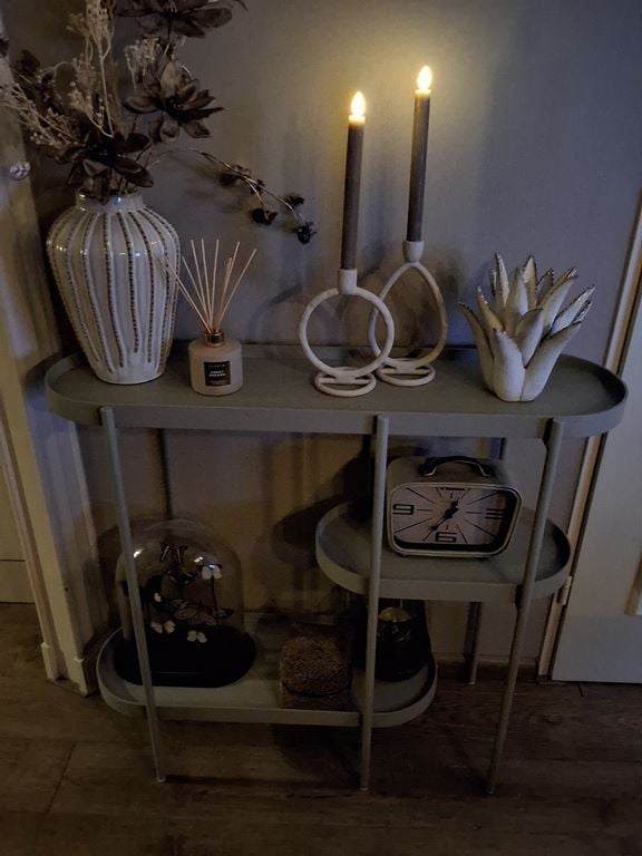 WOOOD Noan Sidetable - Antique Beige