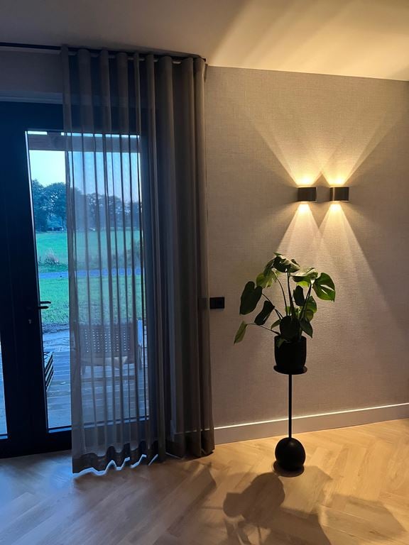 Lucide XIO Wandlamp - Roest bruin