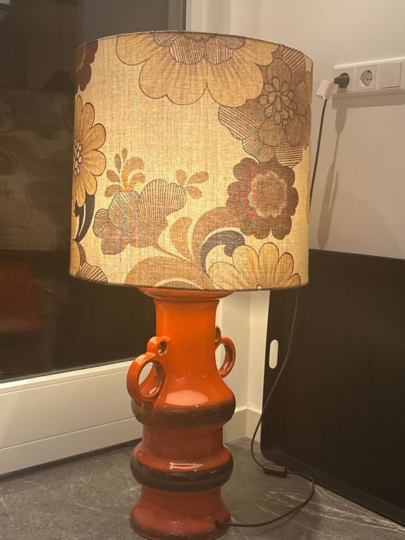 HKliving Vintage Lampenkap Ø 52 cm - Flowers