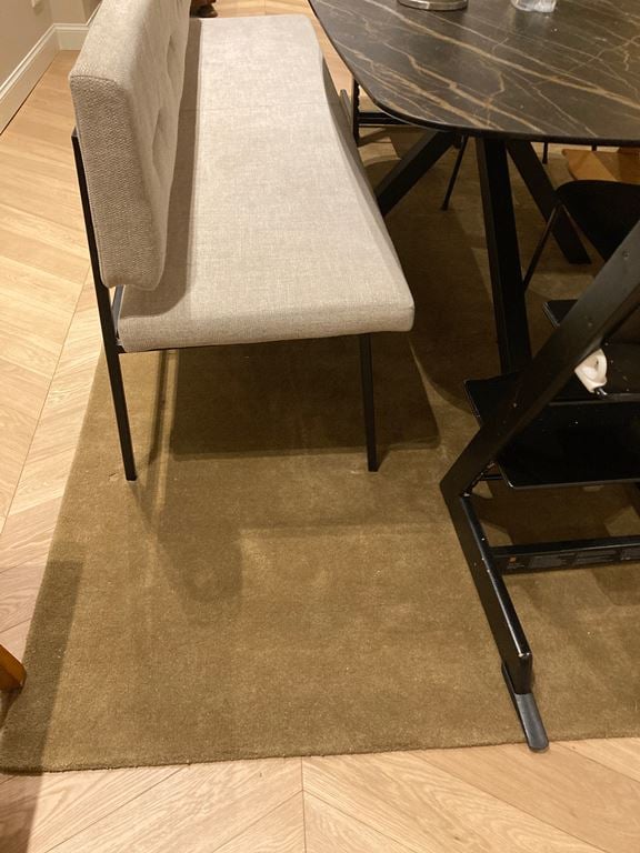 ferm LIVING Stille Vloerkleed 200 x 300 cm - Toffee