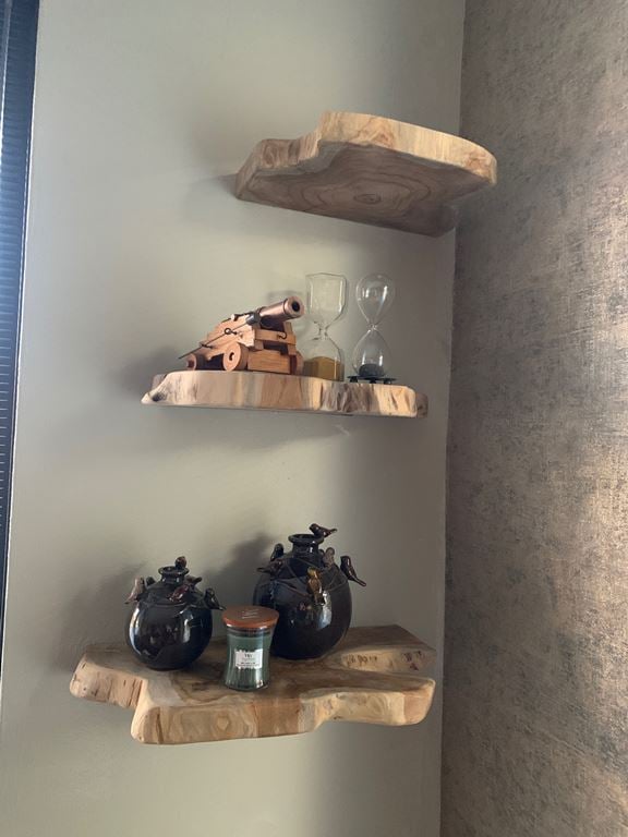 by fonQ  Philly Wandschap Set van 3 - Teakhout