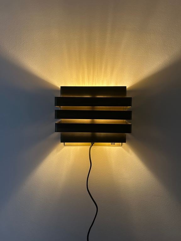 Dutchbone Dumont Wandlamp - Zwart