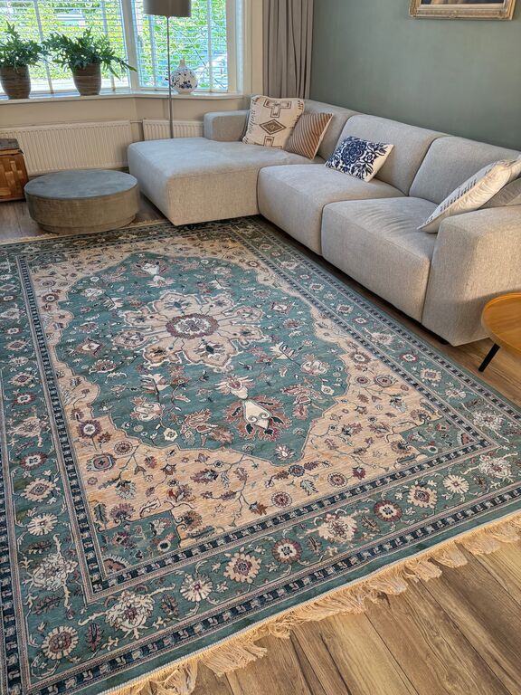 by fonQ Nova Hoekbank met Chaise Longue Rechts - Naturel Melange