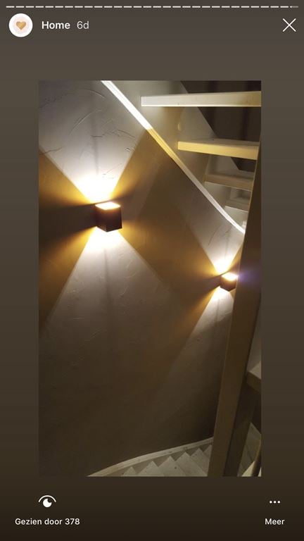 Lucide XERA Wandlamp - Zwart