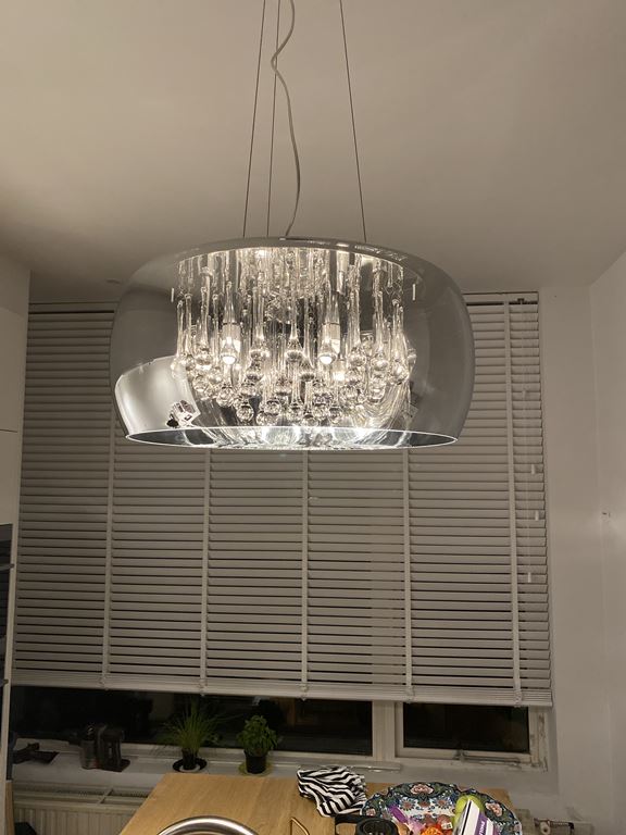 Lucide PEARL Hanglamp - Chroom