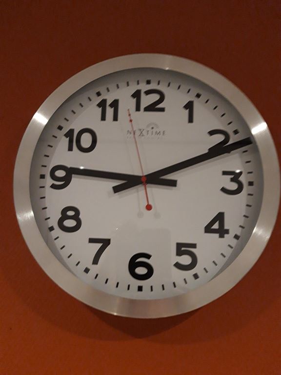 NeXtime Station Wandklok Ø 35 cm