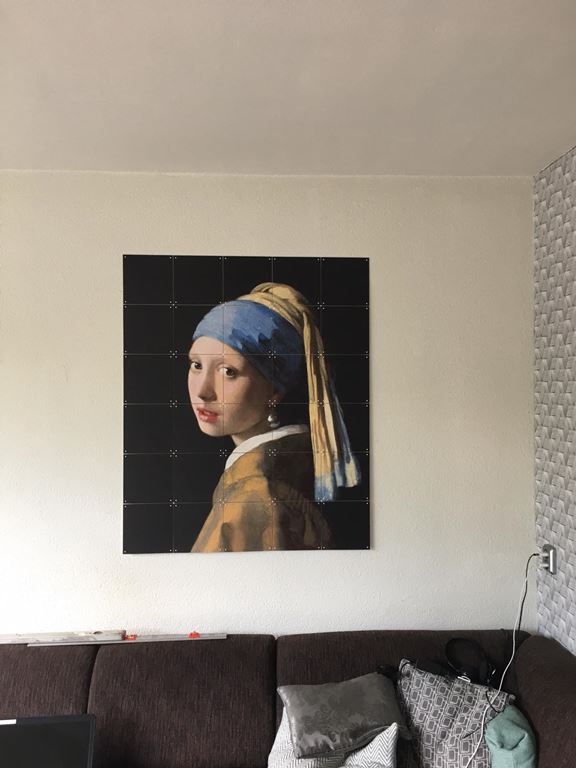 IXXI Meisje met de Parel Wandsysteem 100 x 120 cm