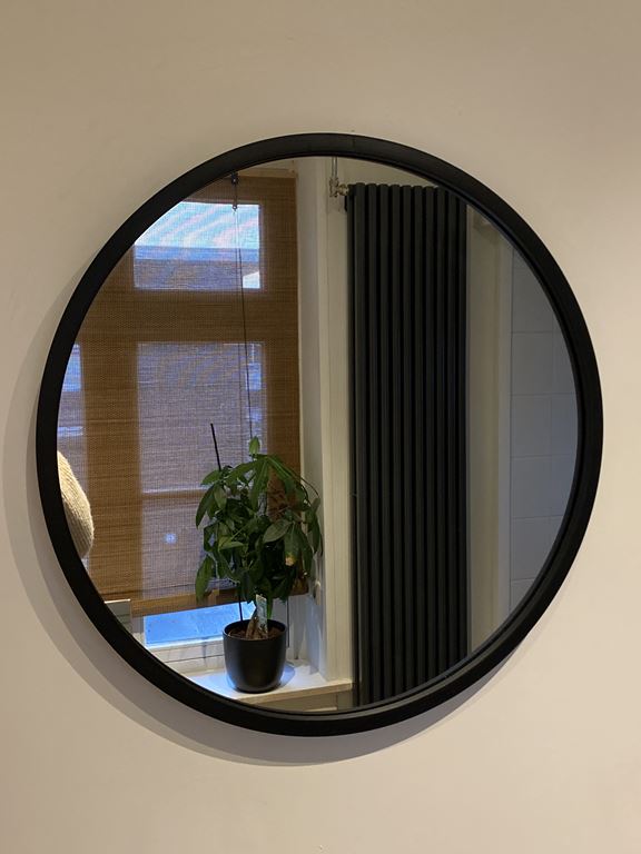 Umbra Hub Spiegel Ø 61 cm - Zwart