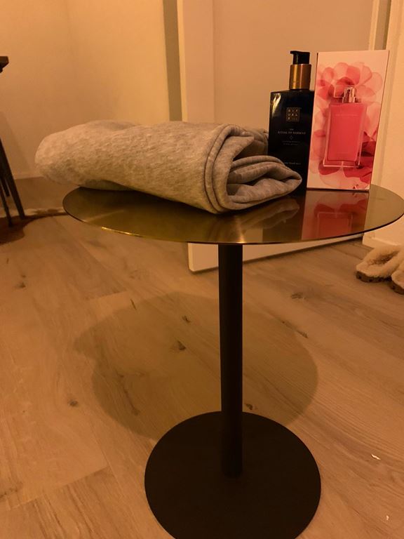 Zuiver Snow Brushed Bijzettafel