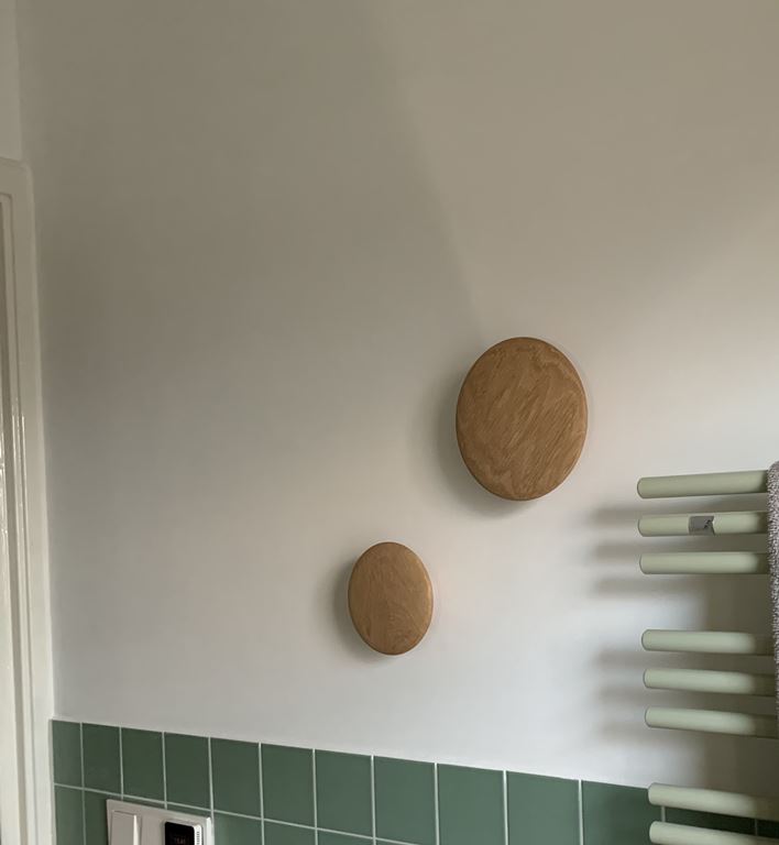 Muuto The Dots Metal Wandhaken Set van 5