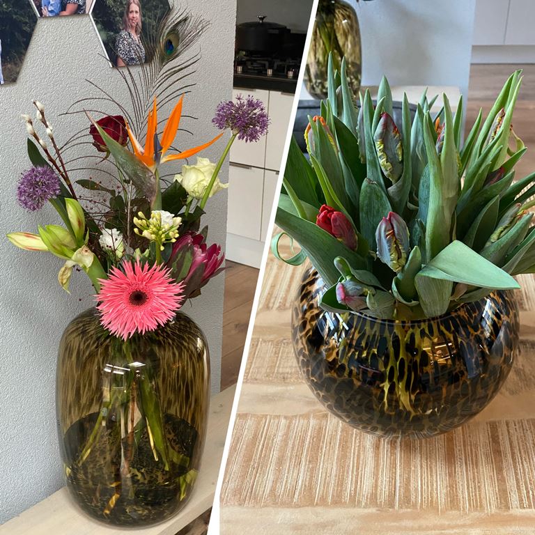 Vase The World Zambezi Cheetah Vaas