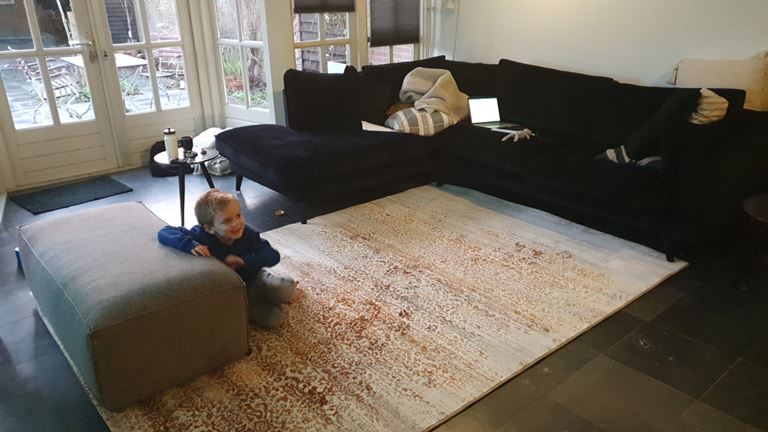 Zuiver Magic Vloerkleed 200 x 290 cm - Geel