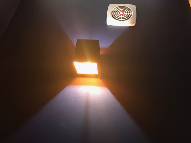 Lucide XERA Wandlamp - Zwart