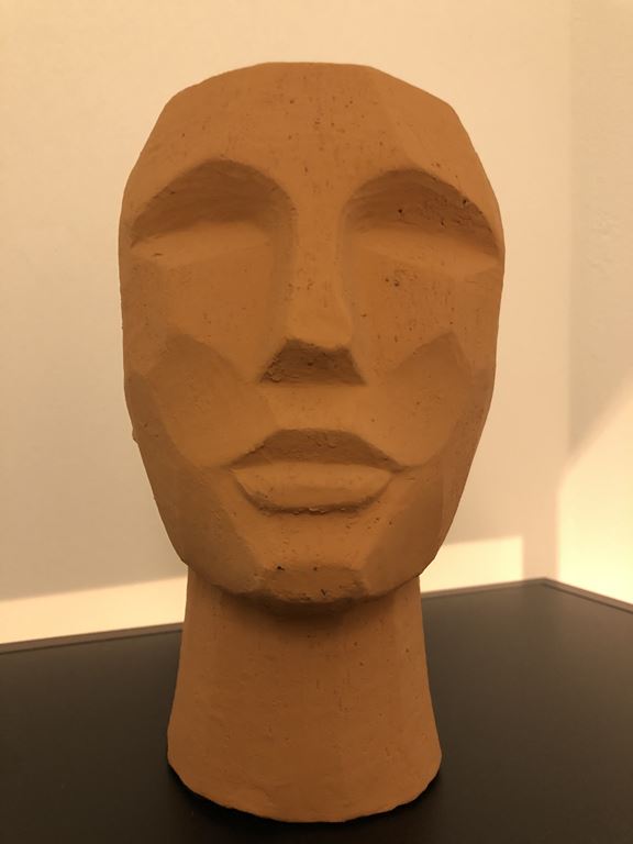 HKliving Abstract Hoofd Sculptuur