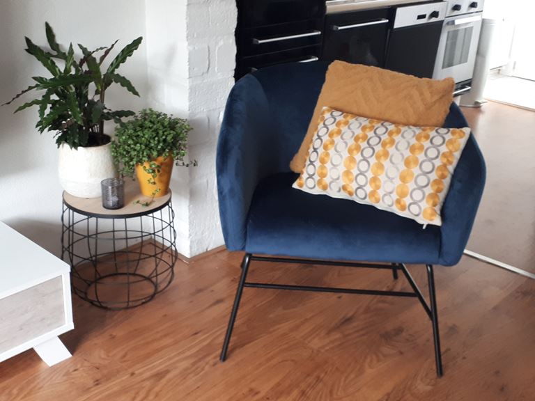 by fonQ Shell Fauteuil - Blauw