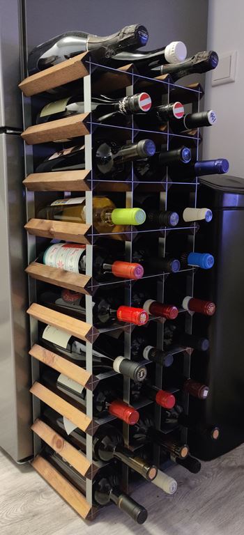 Traditional Wine Rack Co. Wijnrek 9 Flessen