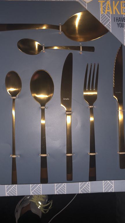 Amefa Manille All You Need Bestekset 42-delig - Goud