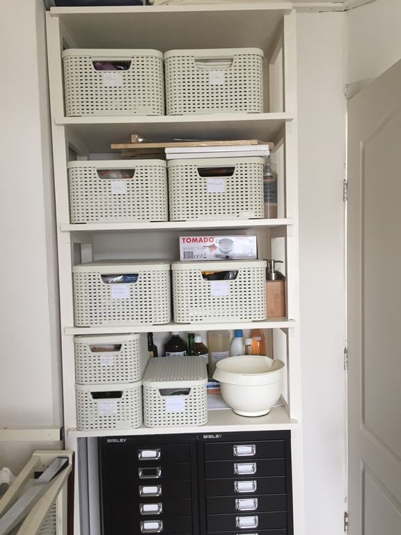 Curver Style Opbergmand S met Deksel - Set van 3