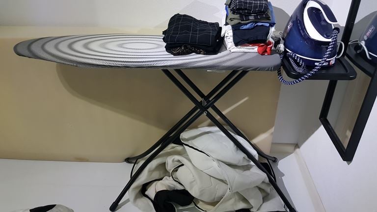 Brabantia Strijkplank met Stoomunithouder 124 x 38 cm