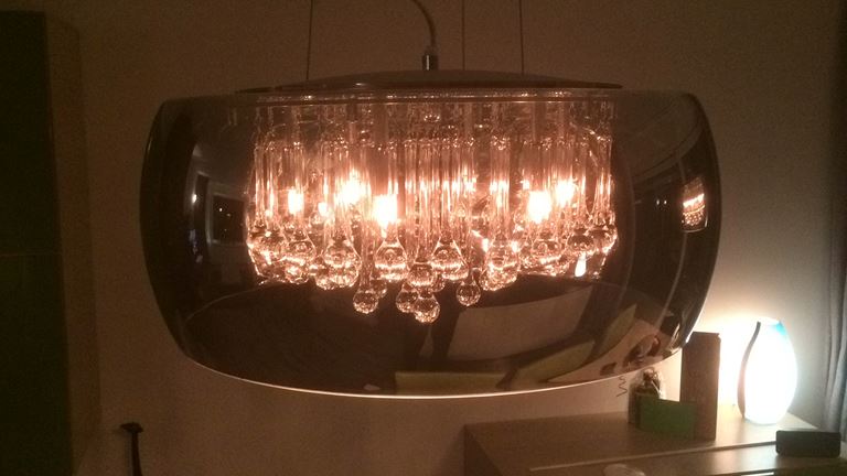 Lucide PEARL Hanglamp - Chroom