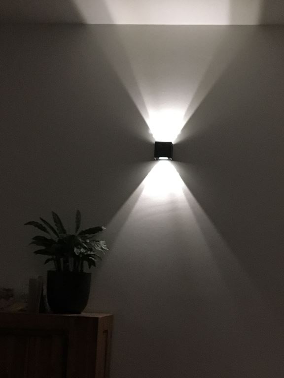 Lucide XIO Wandlamp - Grijs