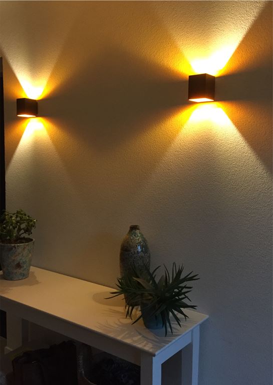 Lucide XERA Wandlamp - Zwart