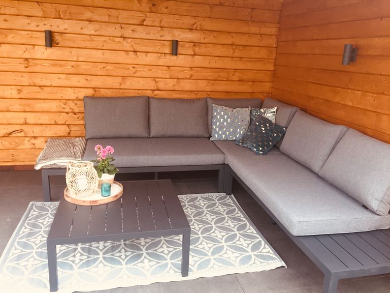 Exotan La Vida Loungeset - Teak/Antraciet