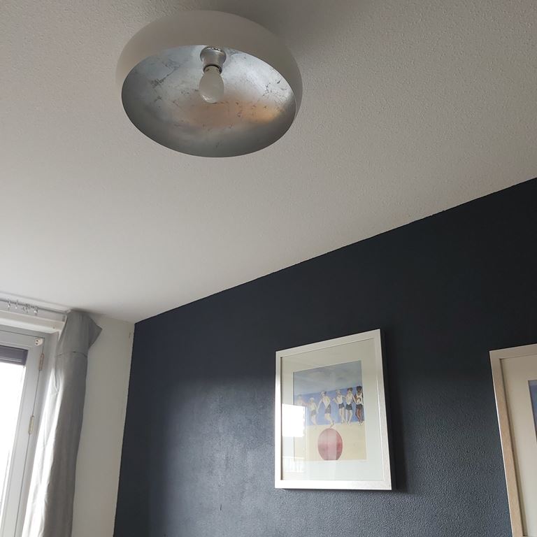 EGLO Mogano Plafondlamp Ø 40 cm - Wit/Zilver