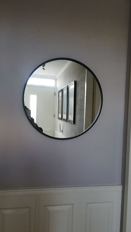 LOFT42 Industry Spiegel Rond XL - Metaal - Mat Zwart - Ø60