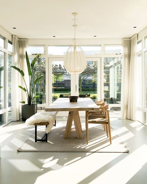 Kave Home Nina Dinerstoel - Bruin