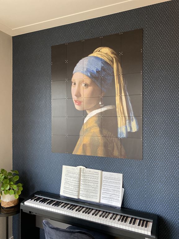 IXXI Meisje met de Parel Wandsysteem 100 x 120 cm