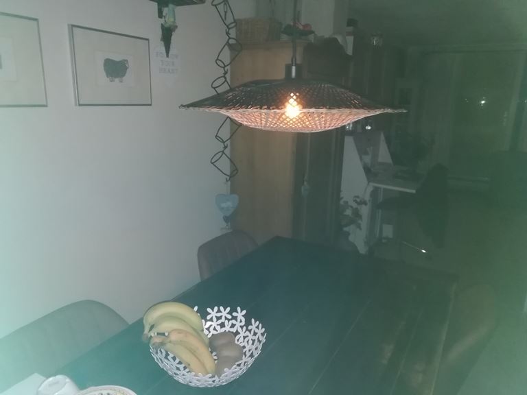 GOOD&MOJO Kalimantan Hanglamp Plat - Ø60cm - Naturel