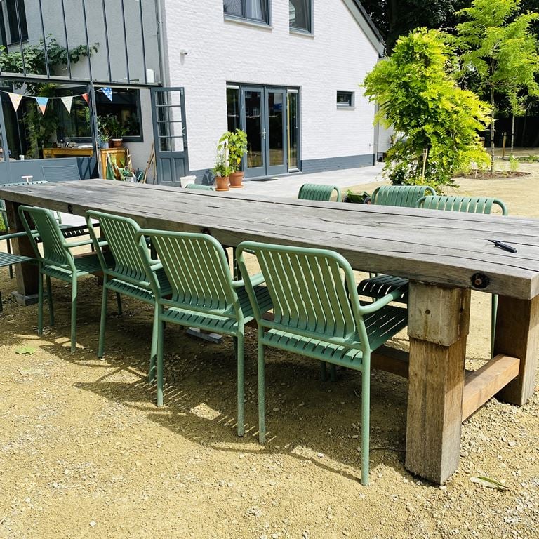 Envy Stella Stapelbare Tuinstoel - Dill Green