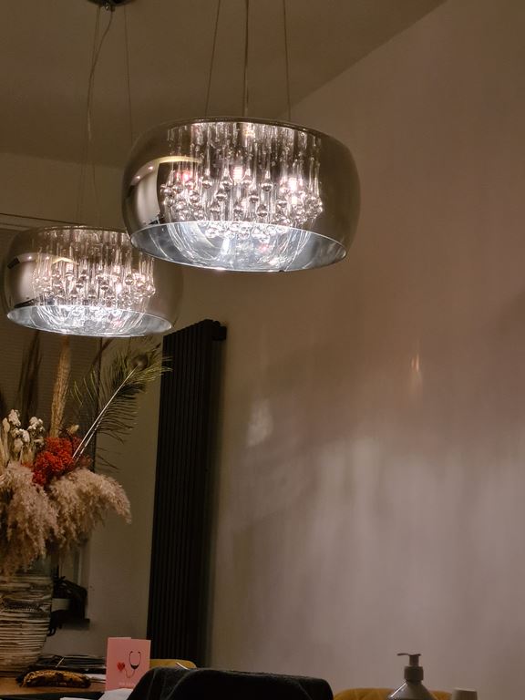 Lucide PEARL Hanglamp - Chroom
